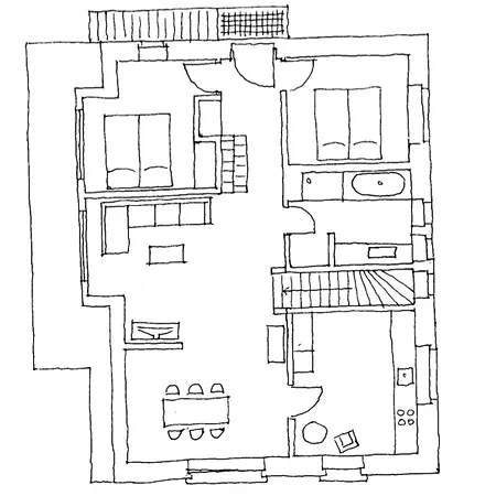 דירה Haus129 בורקום